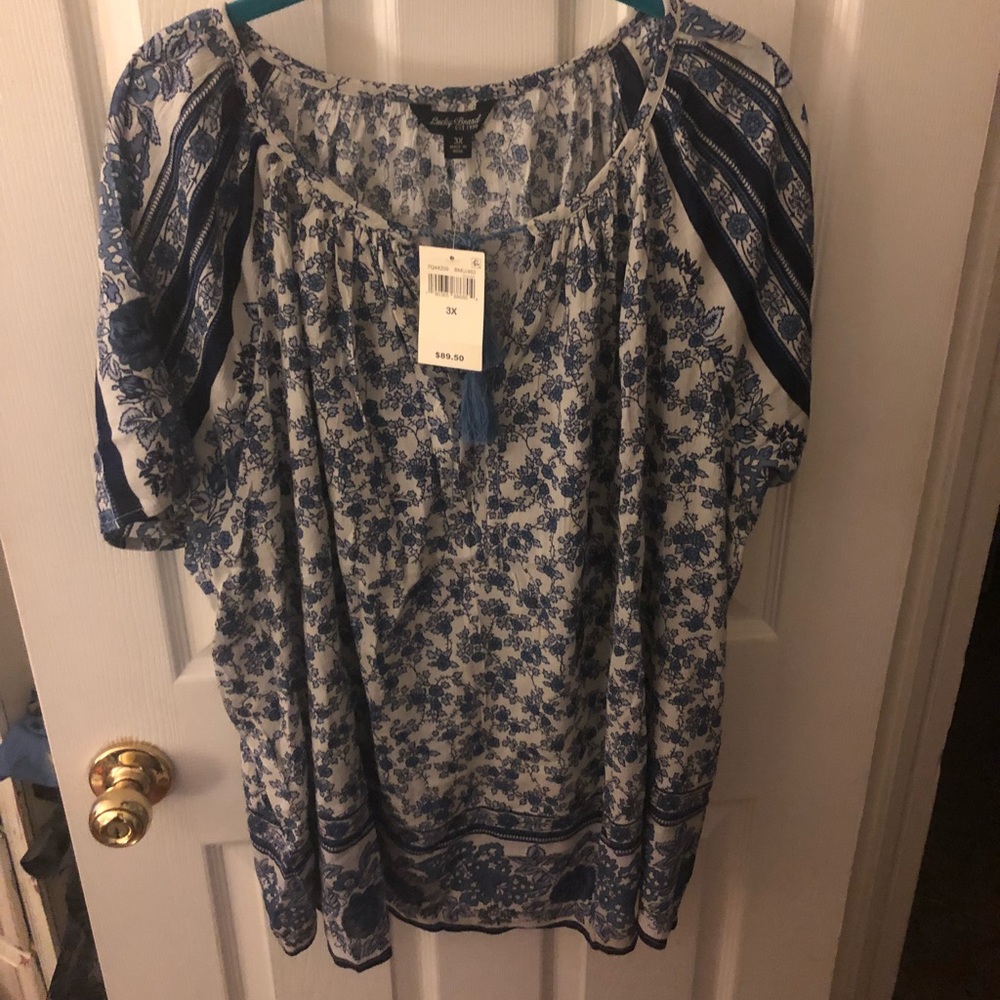 Lucky lightweight top in 3X